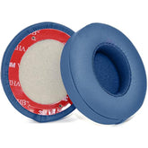 Solo3 Ear Pads Cushions Replacement For Beats Solo 2 & Solo 3 Wireless On-Ear Headphones, Ear Cushions Memory Foam Earpads With Soft Protein Leather (Aqua Blue)