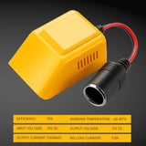 20V Battery Converter For Dewalt Lithium Battery To 12V 12A?Power Wheel Adapter With Cigarette Lighter Interface For Car Power Tools, Car Refrigerator