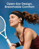C50I By Anker Open Ear Earbuds, Clip-On Headphones Over Ear For Running Workout, 12Mm Drivers Powerful Bass, Ip55 Waterproof, Bluetooth 6.0 Hi-Res, Flexiclip Design