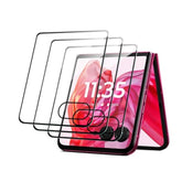 3 Pack For Motorola Moto Razr Plus 2024/Motorola Moto Razr+ 2024 Screen Protector Tempered Glass Protection Film 9H Hardness, Scratch Resistant, Case Friendly