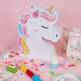 Unicorn Piñata Bundle with Bat & Blindfold for Rainbow Unicorn Birthday Party