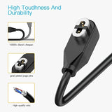 2 Pack Compatible For Shokz Charging Cable,Magnetic Charger Cord Compatible For Aftershokz Aeropex As800,Shokz Openrun Pro,Openrun,Openrun Mini,Opencomm Bone Conduction Headphones