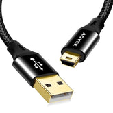 2 Pack 10Ft Mini Usb Cable, Braided Durable Usb-A To Mini-B Charger Charging C