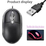 2 Pack Wired Mini Optical Mouse Computer Mouse Ergonomic Mouse With Usb Mouse For Laptop Pc Desktop Mice Compatible With Windows Linux Mac Fit For Office Business Home,Kidsblack