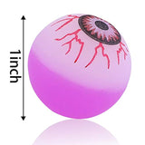36 Pieces Halloween Glow In The Dark Bouncy Eyeballs Halloween Toys Bouncing Eyeballs For Halloween Game Rewards, Trick Or Treating Favors