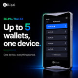 Titan 2.0 Crypto Cold Wallet, 100% Offline, Air-Gapped - Secure Wallet For 10000+ Coins & Tokens & Nfts