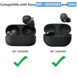Foam Eartips For Sony Wf-1000Xm5 Headphones,S/M/L 3 Sizes 3 Pairs Polyurethane Memory Foam Earbuds Tips,High Sound Insulation And Anti-Slip Ear Tips.