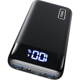 Portable 22.5W 20000mAh Fast Charger, USB C Power Bank w/ LED Display