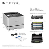Bothe Hl-L8430Cdw Business Colo Lase Pinte With Low-Cost Pinting And Wieless Netwoking