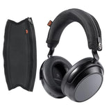 Momentum 4 Protective Headband Cover Compatible With Sennheiser Momentum 4 Headphone Thicker Sports Fabric Replacement Headband Cushion Pad Cover Headphone Headband Protector (Black)