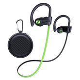 Bluetooth Headphones, Wireless Earbuds Ipx7 Waterproof Bluetooth 5.3 Headphones With 16Hrs Playtime Stereo Bass Headsets With Mic Running Headsets With Earhooks For Sports Running Workout
