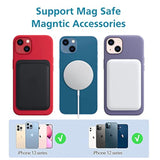 Universal Magnetic Ring, Magnetic Adapter Ring,Magnet Sticker Compatible With Magsafe Accessories & Wireless Charging For Iphone 15/14/13/12 Series, Galaxy S23/S22 Ultra And Phone Case,Black -2Pcs