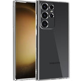 Phone Case for Galaxy S23 Ultra, Clear Case Shockproof Protective Bumper Slim Cover