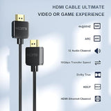 4K Hdmi Cable 3.3Ft, High Speed 18Gbps Hdmi 2.0 Cable, Support Hdr, 3D, 2160P,