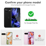 Omoton 3+2 Pack For Google Pixel 9A Screen Protector, 3 Pack Tempered Glass Screen Protector With 2 Pack Camera Lens Protector For Pixel 9A 6.3 Inch 2025 Release, Case Friendly/Fingerprint Support