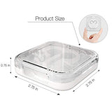 Earbuds Case Compatible For Apple Iphone/Ipad/Ipods Earpods, Earphones Cord Organizer Cover Wired Manager Holder Wrap Winder Mini Storage Carrying Cable Management (Earbuds)