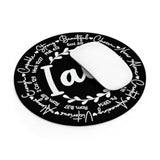 Inspiring I Am Strong Beutiful Chosen Mar 10:27 Phill 4:13 8" Mouse Pad Non-Slip Christian Mouse Pads Pc Humor Mousepad Rubber Circle Catholic Motivational Novelty Christian Gift Mom Preset