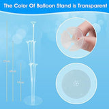 4-Set Balloon Arch Stand Kit with Bases and Sticks for Party Decorations