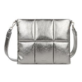 Puffy Laptop Sleeve 13 Inch 14 Inch,Puffer Laptop Carrying Case With Crossbody Strap, Pillow Case Compatible With Macbook Air M4 2025 M3 M2 M1, Macbook Pro M4 Pro/Max, Pu Leather Cover