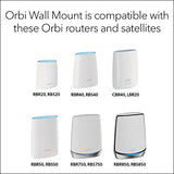 Orbi Wall Mount - Compatible With Orbi Wifi Router, Satellite, Rbk50, Rbk752, Rbk852, Rbk853, Rbke963 And More, 1 Pack (Rbkwm-10000S)