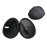 Hard Travel Case For Logitech Lift Vertical Ergonomic Mouse (Black)
