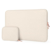 13 13.3 14 Inch Laptop Sleeve Case For Macbook Air 13 Inch/Macbook Pro 13 Inch/Macbook Pro 14/Hp Chromebook 13 Inch, Water-Resistant Leather Case For Hp/Dell/Lenovo/Asus/Acer/Samsung With Pouch
