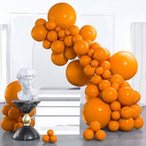 Burnt Orange Balloon Garland Kit: Fall Party Decorations (130pcs)