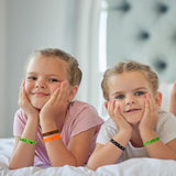 25Pcs Pixel Theme Party Favors Silicone Bracelets Birthday Supplies Gifts