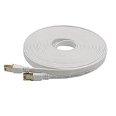 Cat8 Ethernet Cable 50Ft, High Speed Flat Internet Core, Internet Network Long