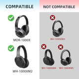 Replacement Earpads Cushions For Sony Wh-1000Xm2 (Wh1000Xm2) & Mdr-1000X (Mdr1000X) Headphones, Ear Pads With Noise Isolation Foam, Added Thickness (Gold)