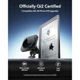 ESR for Qi2 15W MagSafe Car Mount Charger, Qi2-Certified MagSafe Car Charger, Air Vent/Dashboard Magnetic Wireless Phone Holder Mount for iPhone 16/15/14/13/12, Galaxy S25, Fast Charging, Black