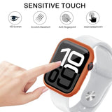 24 Pack Case For Apple Watch Series 10 42Mm With Tempered Glass Screen Protector, Shockproof Hard Pc Scratch Resistant Bumper Protective Cover Compatible With Iwatch S10 42Mm