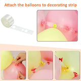 Pastel Balloon Garland Kit – Pink & Yellow DIY Decor for Baby Showers, Birthdays and Weddings