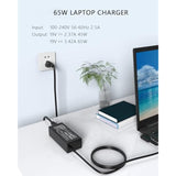 19V 3.42A 65W Laptop For Acer Chromebook R11 14 15 Cb3-111 Cb3-131 Cb3-431 Cb3