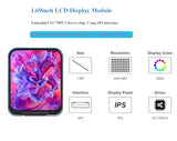 1.69Inch Lcd Display Module, 240X280 Ips Screen, 262K Rgb Display Colors, Spi Interface,Embedded St7789V2 Driver Chip, Using Spi Interface, Compatible With Arduino,Raspberry Pi, Stm32, Etc.