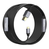 Active Usb C To Usb B 3.0 Cable 50Ft, Super Speed 5Gbps Usb 3.0 B To C Cable Compatible With Conference Camera,Docking Station,Hard Driver,Scanner, Printer,Vidicon And More