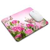 Beautiful Flowers Plants Mouse Pad Rubber Base Mouse Mat Non-Slip Mousepad For Office Desk Laptop Computer Mouse Pads