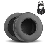 Replacement Earpads Cushions For Ath-R70X/R70Xa /Akg/Pgilips/Sennheiser Headphones, Ear Pads With Memory Foam Ear Cushions, Softer Leather (Black)