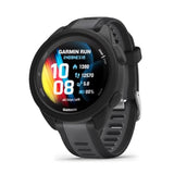 Compatible With Garmin Forerunner 165 Case, Silcone Case Screen Protector Cover Anti-Scratch Bumper Protective Shell For Garmin Forerunner 165 Smartwatch (Black)