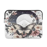 Retro Butterfly Flower (2) Laptop Sleeve 15.6 Inch, Protective Laptop Case Briefcase Notebook Cover Carrying Computer Bag For Travel Work