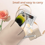 Bluetooth Wireless Optical Mouse, Portable Wireress Bluetooth And Usb Nano Connection Cute Rat Shape Colorful Gift Computer Mouse For Laptop Pc Tablet Smart Phones(Tea)