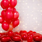 Red Balloons, Different Sizes 105Pcs 5/10/12/18 Inches For Garland Arch, Premium Party Gender Reveal Latex Balloons For Birthday Wedding Valentines Day Baby Shower Graduation Party Decoration