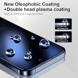 For Privacy Screen Protector 28°Anti Spy 9H+ Hardness Tempered Glass For Iphone Full Coverage Screen Protector Easy Installation (Iphone 16Promax)