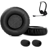 Professional Earpads Cushion Replacement Compatible With Logitech Pc Headset 960 Usb Ear Pads With Skin-Friendly Leather And Memory Foam