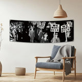 "We Want Beer" Funny Flag Banner (2x6Ft) Bar, Dorm, or Room Decor