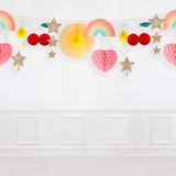 Meri Meri Fun Icons Giant Party Banner (Pack of 1), 11' Party Decorations (15' Including Excess Cord), Meri Meri Party Decorations
