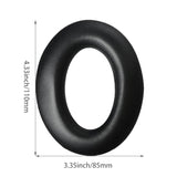 Hd380 Replacement Ear Pads Compatible With Sennheiser Hd380 Hd380Pro Pxc350 Pc350Se Headphones, Earpads Cushions With Protein Leather And Memory Foam (Black)