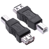 Usb A To B Adapter Usb 2.0 A Female To Usb B Male Printer Converter Connector