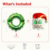 Merry Christmas Balloon | Balloons For Christmas Party Decorations | Merry Christmas Balloon For Xmas Party Supplier | Xmas Hanging Decorations Indoor For Home (Style 10)