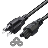 6.6Ft Universal 3 Prong Power Cord Cable For Lg Tv 32" 39" 40" 42" 44" 47" 49" 50" 55" 60" 65" Inch Smart Led Lcd Hd Tv Replacement C5 Replacement Power Cord